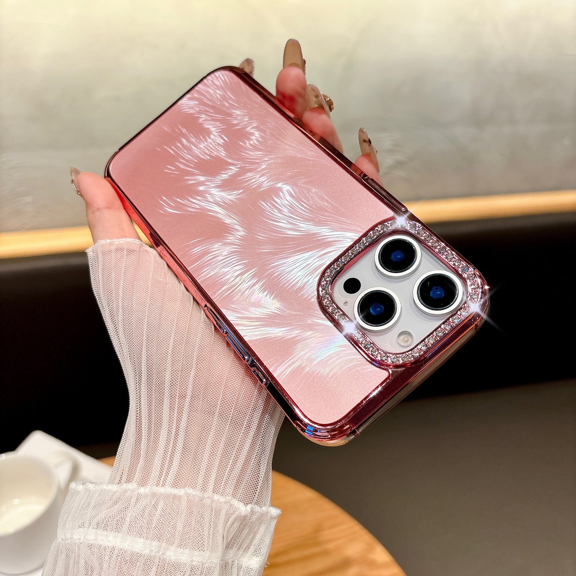 iPhone - Feather Gauze Shell Case