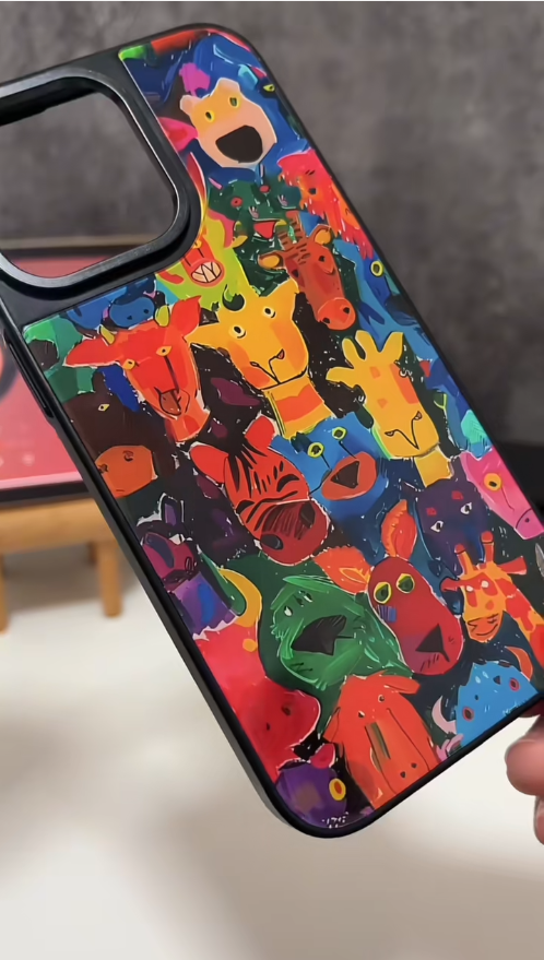 iPhone – Colorful Animal Art Case