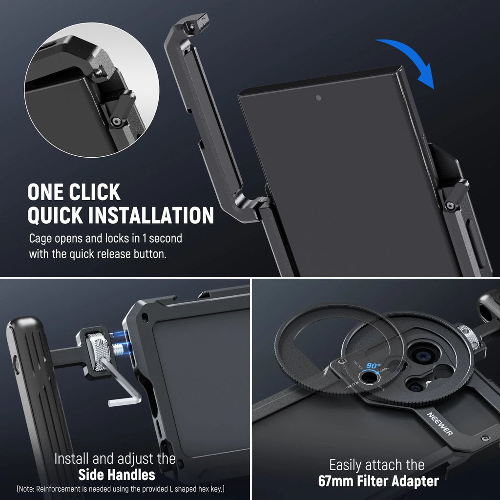 Galaxy Series - Neewer Phone Cage Kit