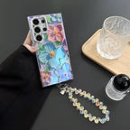 Galaxy S Series - Oil Painting Flower Pattern Case