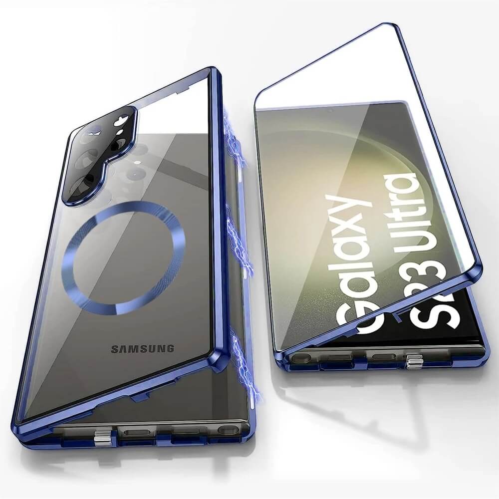Galaxy S Series - Dual Magnetic Glass Case