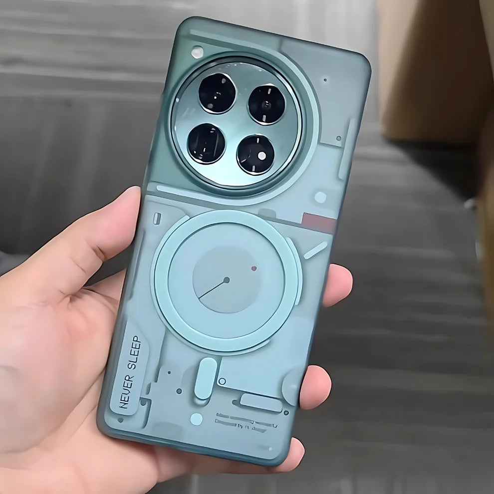 OnePlus Series - Tech Circuit Vision Translucent Case