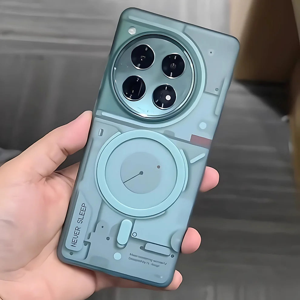 OnePlus Series - Tech Circuit Vision Translucent Case