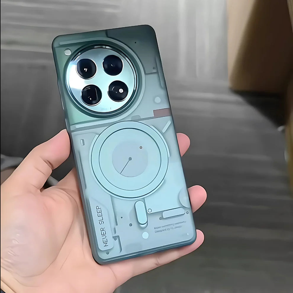 OnePlus Series - Tech Circuit Vision Translucent Case