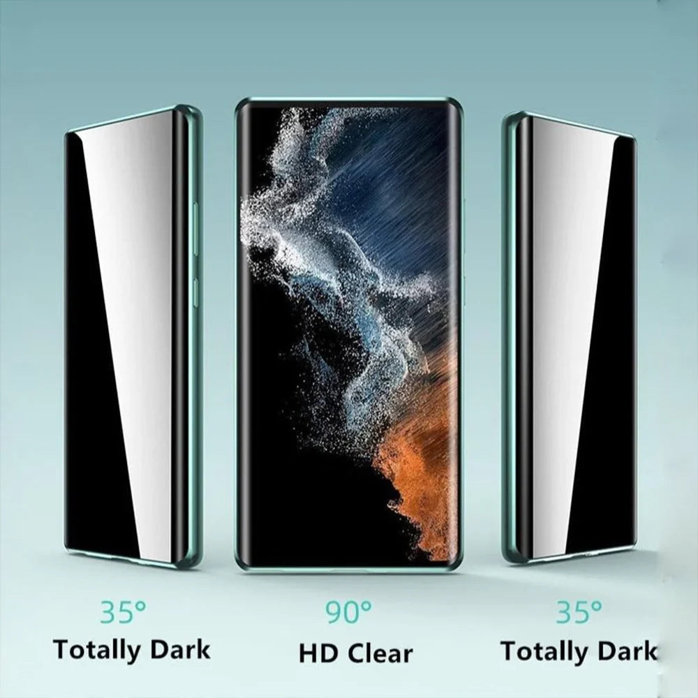 Galaxy S Series - Dual Magnetic Glass Case