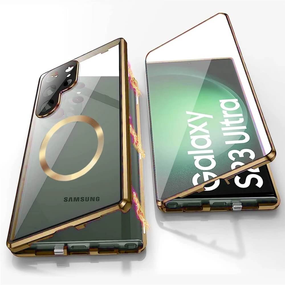 Galaxy S Series - Dual Magnetic Glass Case