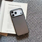 iPhone - 3D Stripes Electroplated Magnetic Case