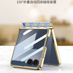 Galaxy Z Flip Series - Magnetic Hinge Protection  Kickstand Case