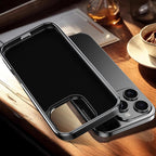 iPhone - Luxury Genuine Leather Case with Rotating Stand