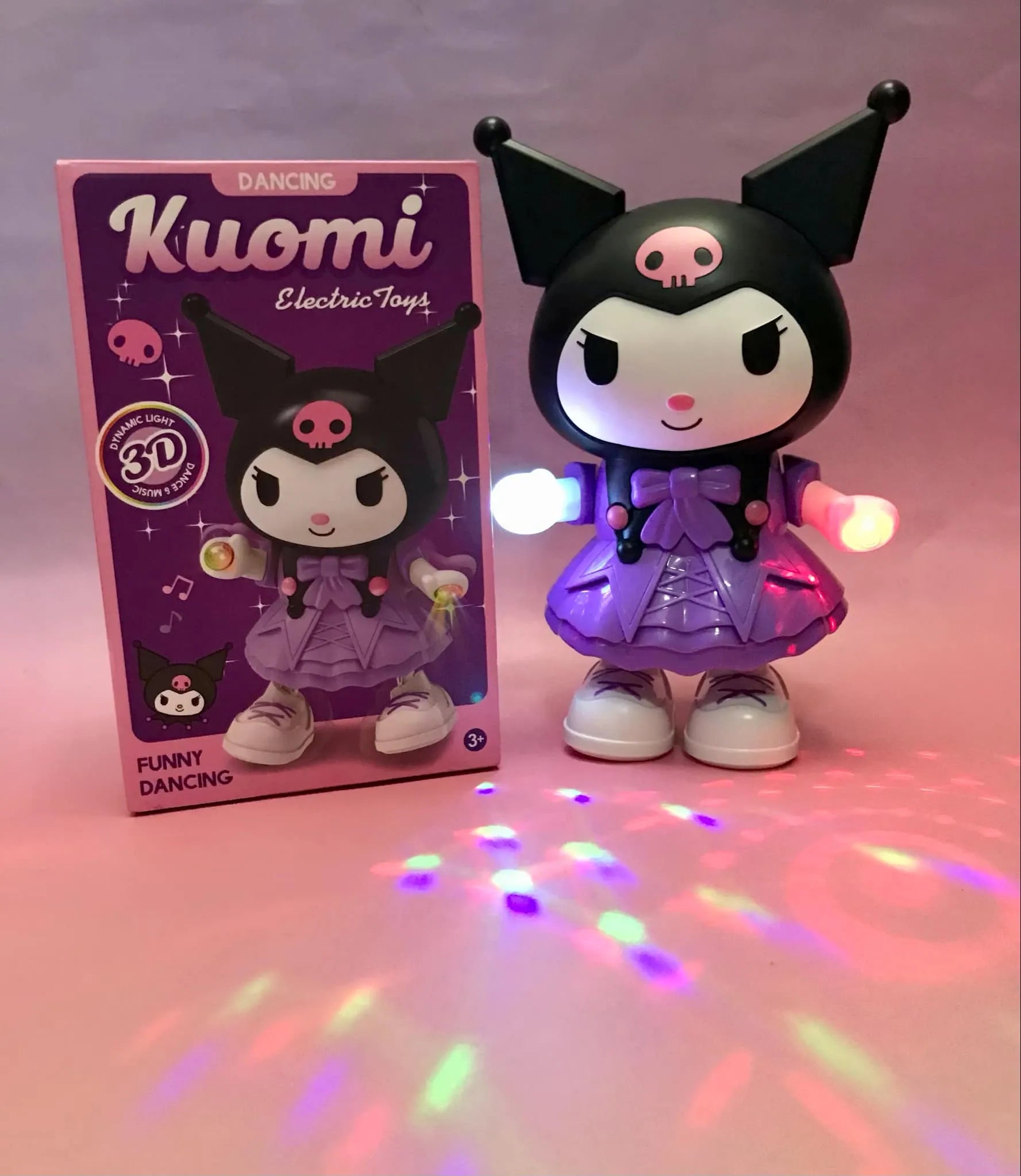 Kuromi Lights & Music Dancing Robot Toy