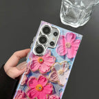 Galaxy S Series - Oil Painting Flower Pattern Case