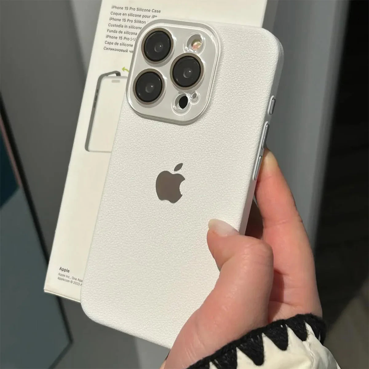 iPhone - Clear Guard Lychee Case