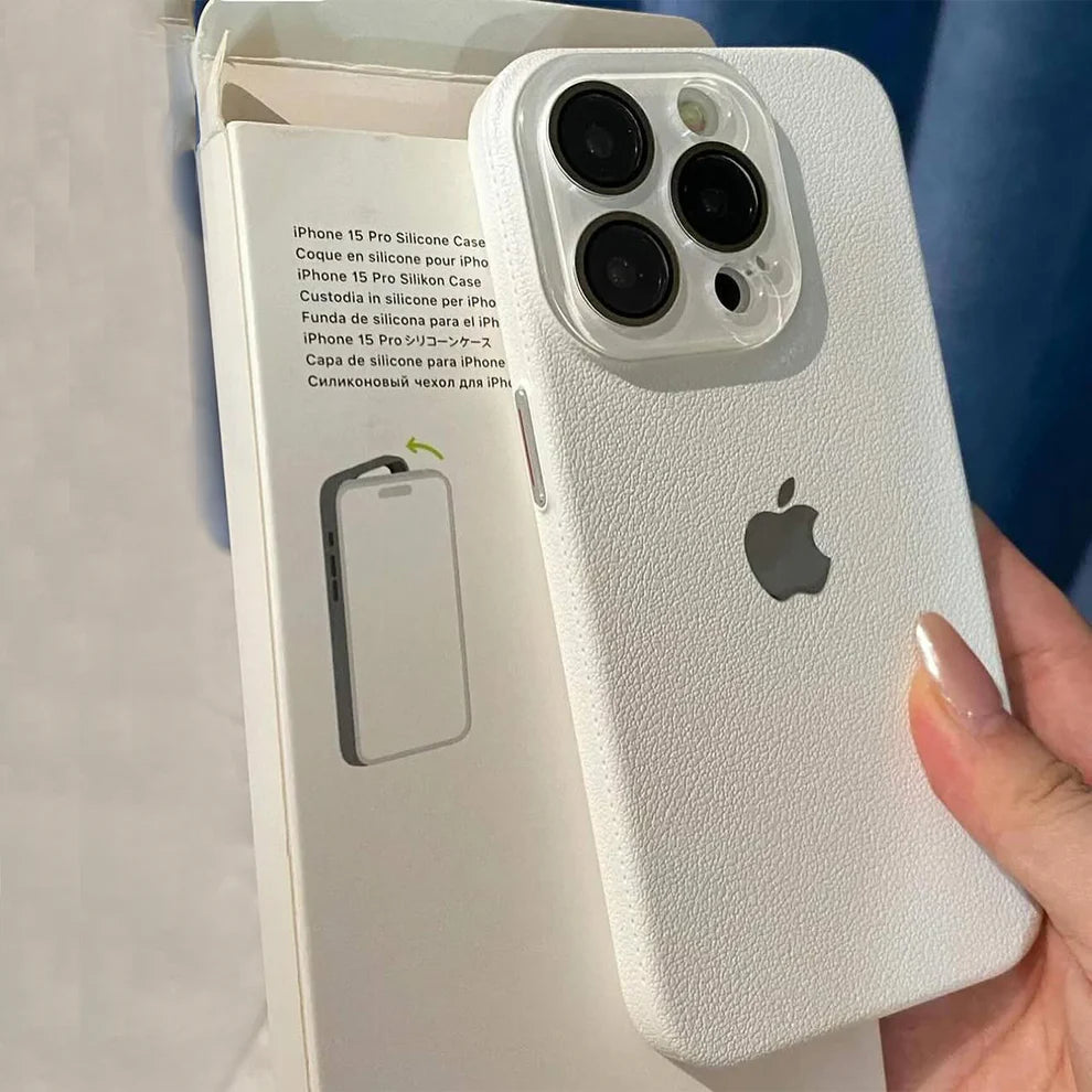 iPhone - Clear Guard Lychee Case