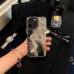 iPhone - Rhinestone Snake Pattern Case