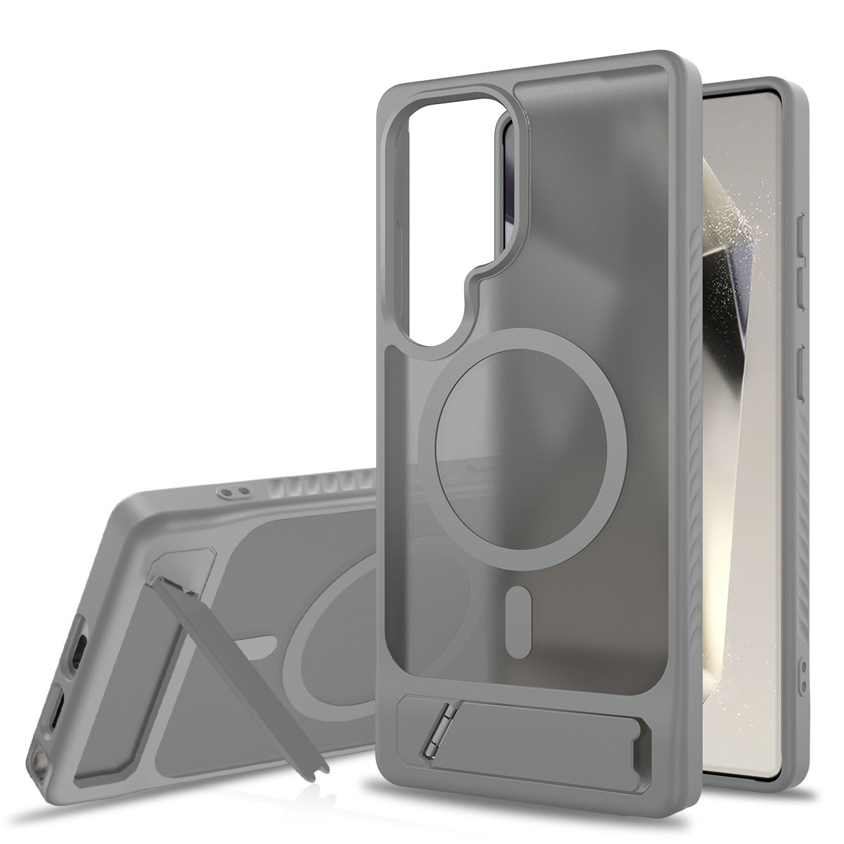 Galaxy S Series - Military Grade Shockproof Case With Kickstand