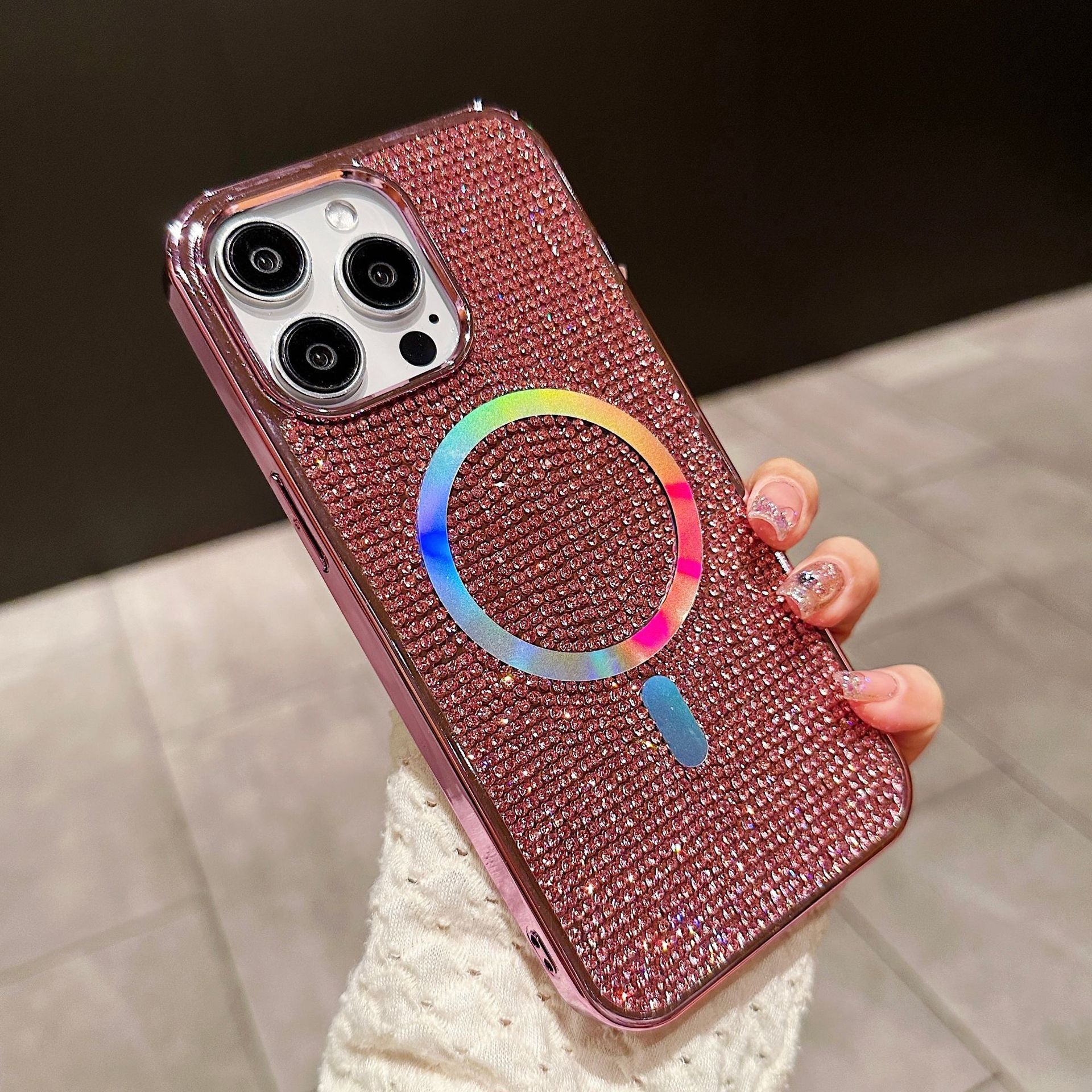 iPhone - Luxury Diamond Magnetic Case