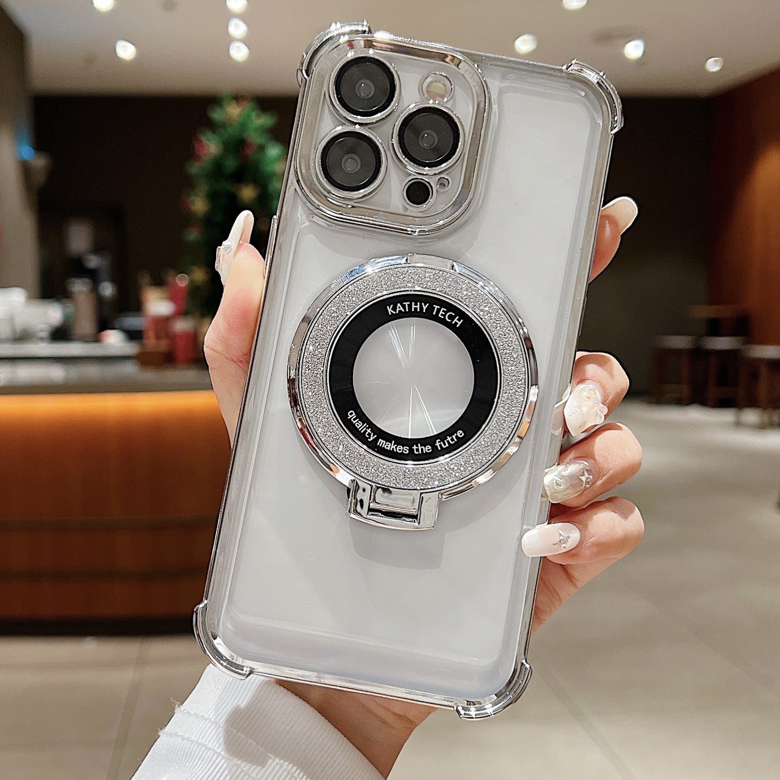 iPhone - Electroplating Bracket Case