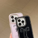 iPhone - Luxury Diamond Bow Case