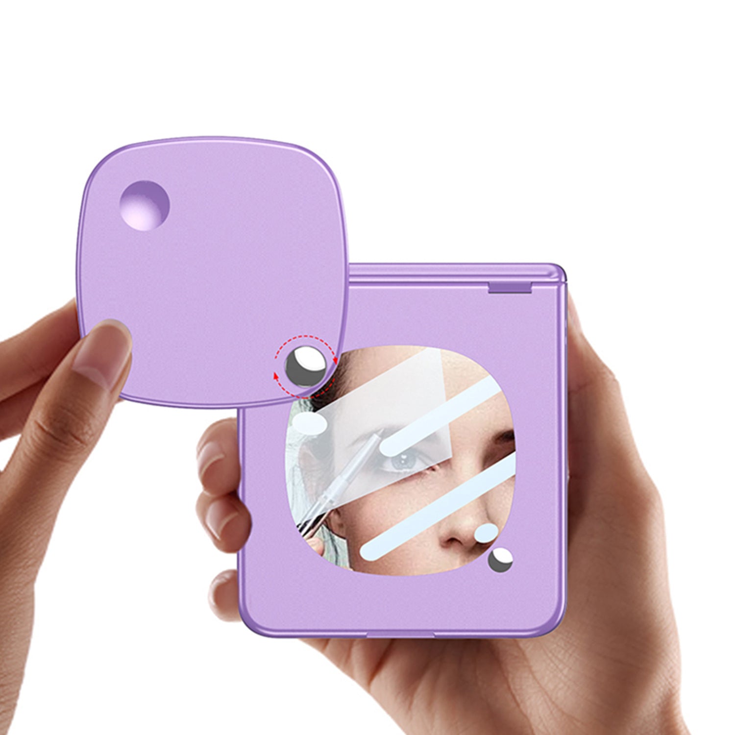 Galaxy Z Flip Series - Ultra-Slim Magnetic Mirror Case