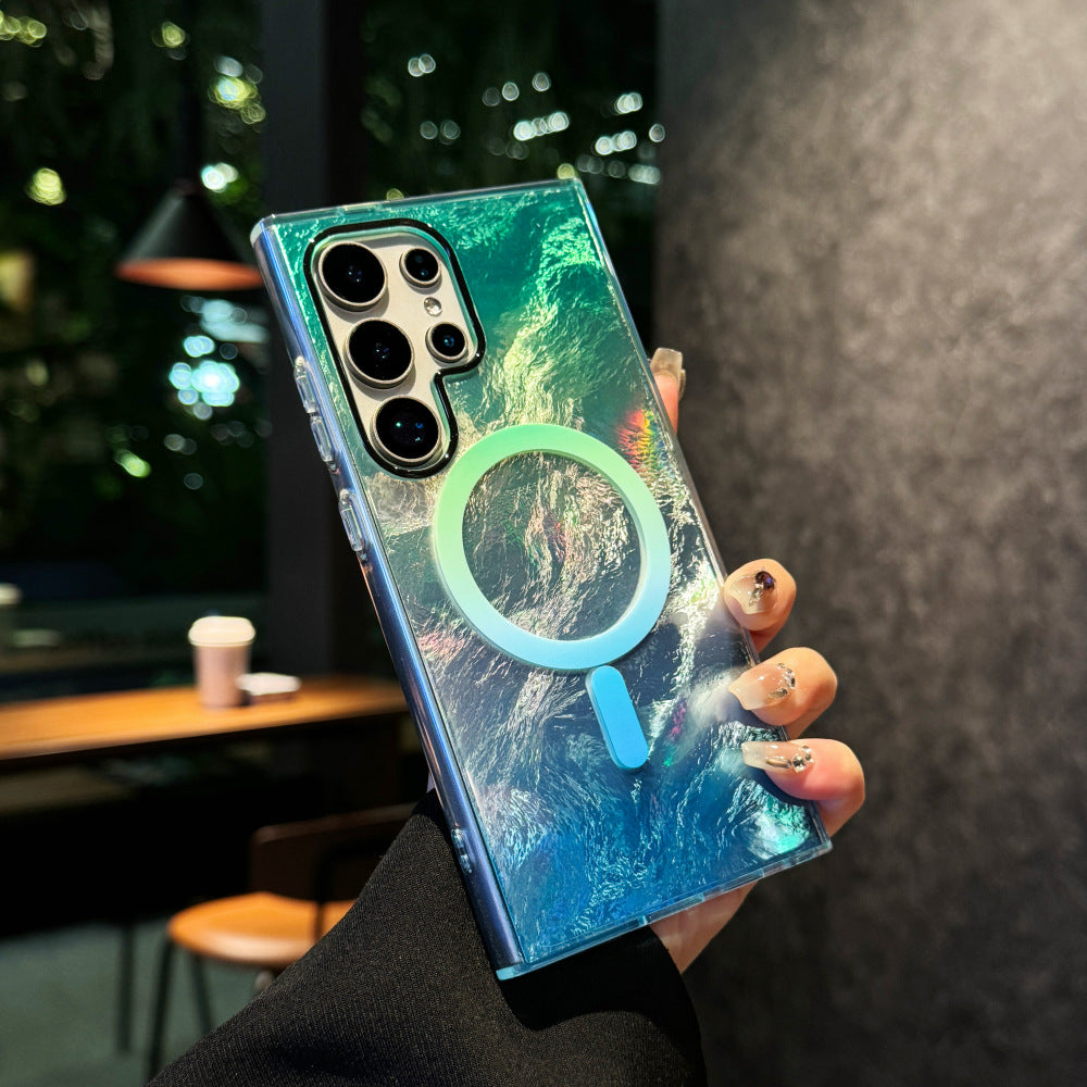 Galaxy S Series - Holographic MagSafe Glitter Case