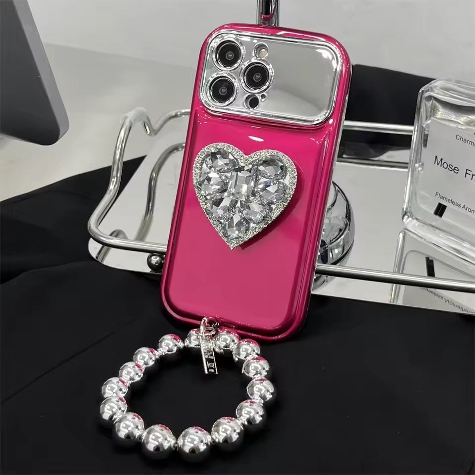 iPhone - Korean Plating Case With Bracelet