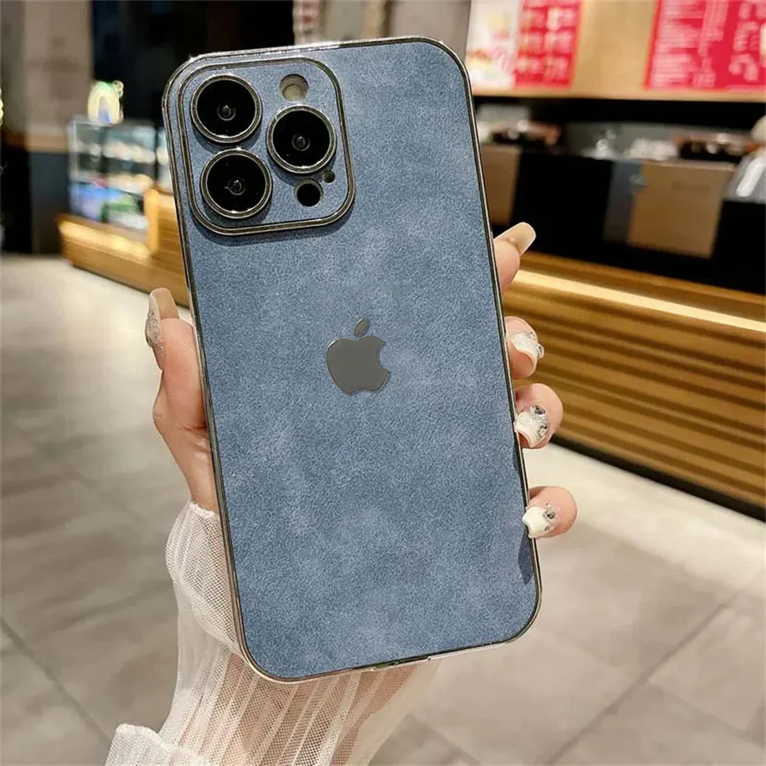 iPhone - Electroplated Lambskin Protective Case