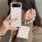 Polka Dot Case with Lanyard