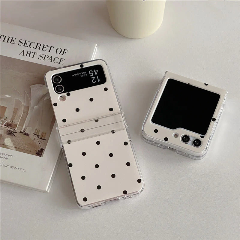 Polka Dot Case with Lanyard